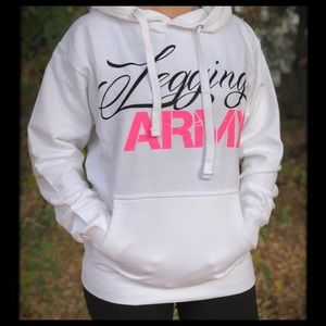 💗🖤Legging Army Hoodie🖤💗